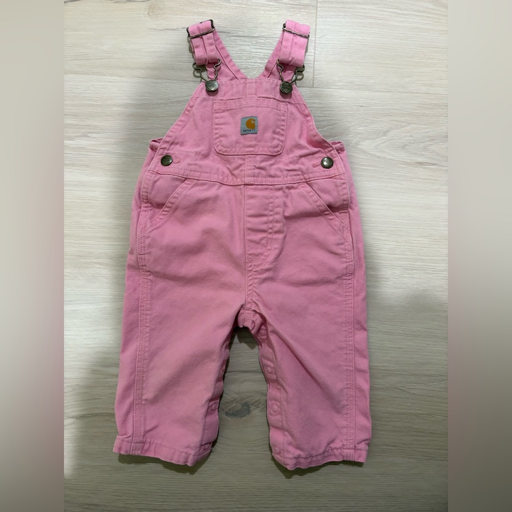 CARHARTT | Pink Denim Overalls - NWOT